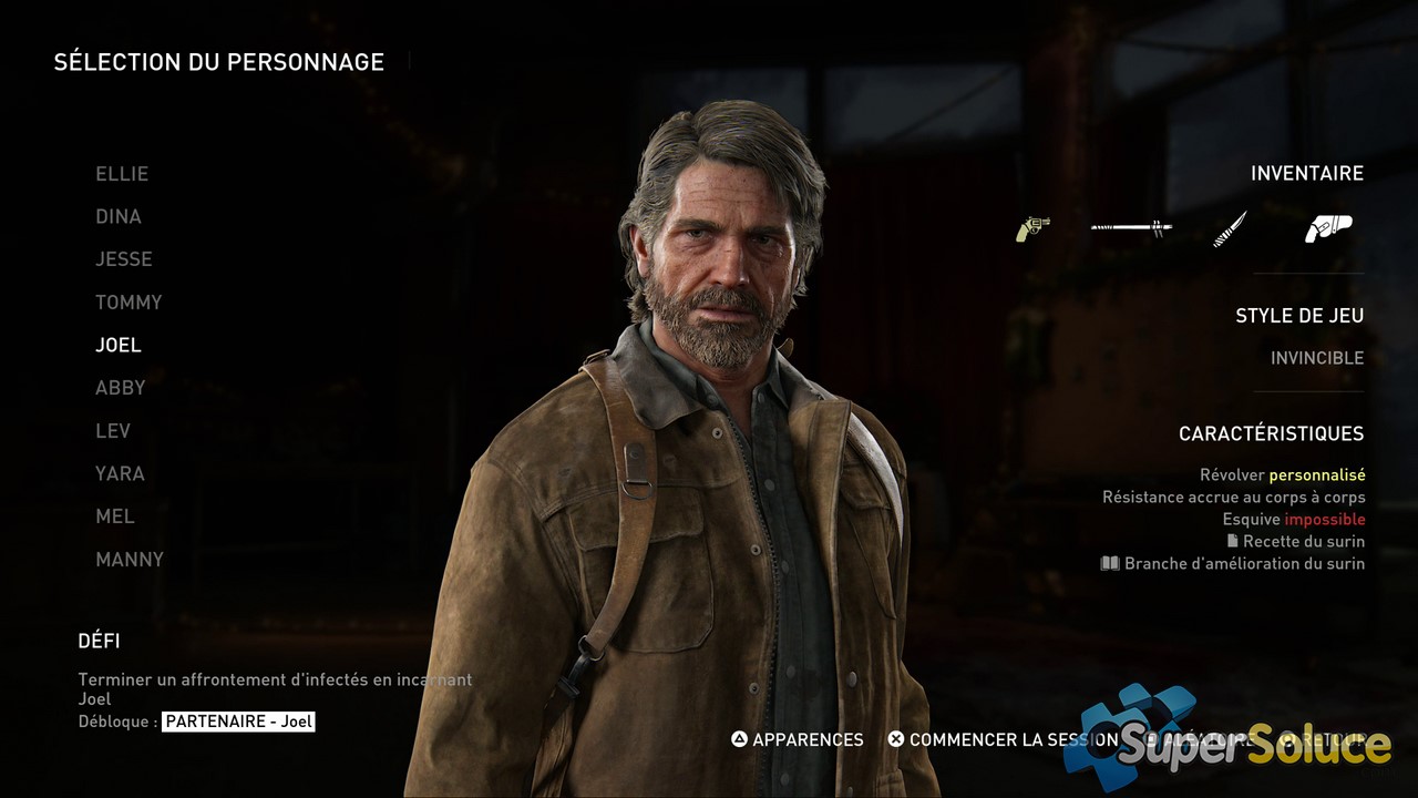 Photo de Joel, personnage du jeu The Last of Us, regardant au loin